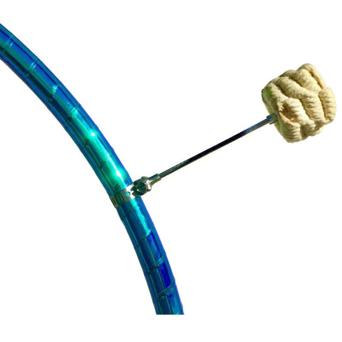 Crown Knot Quick Wick® | Clamp On Fire Hoop Wicks