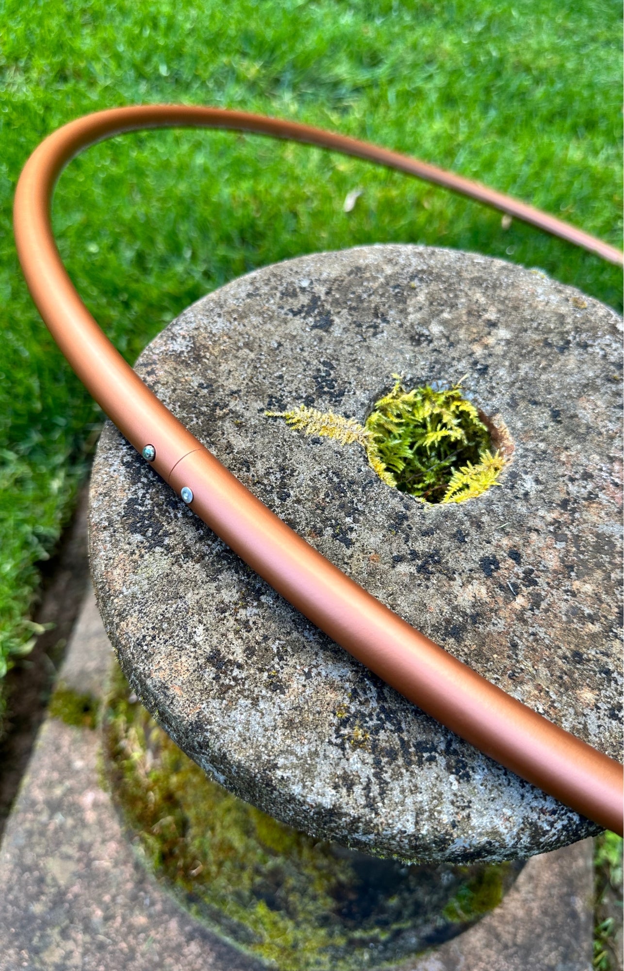 3/4 Copper Metallic Colored Polypro Hoops