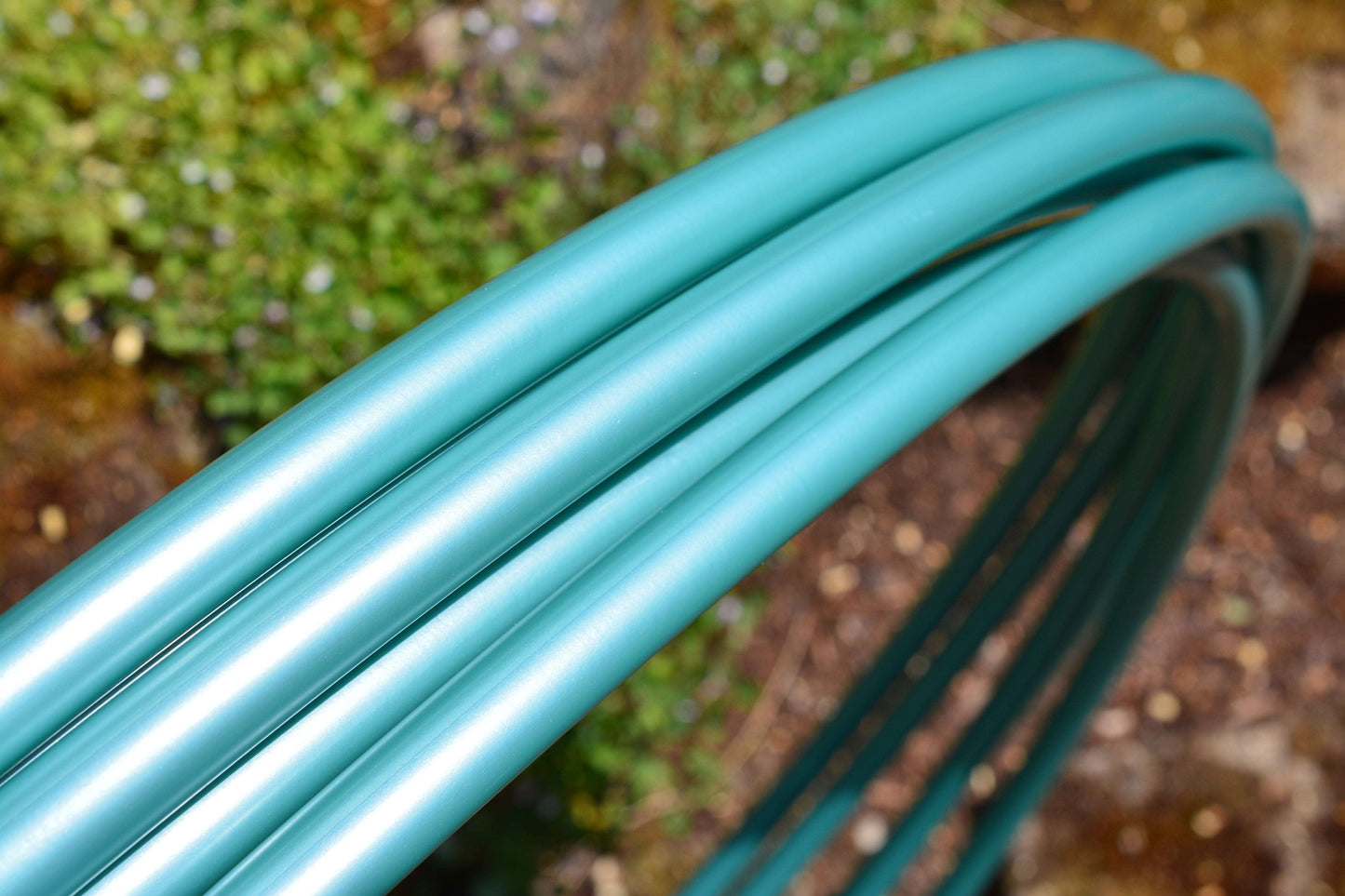5/8 & 3/4 Sage Green Satin Colored Polypro Hoops