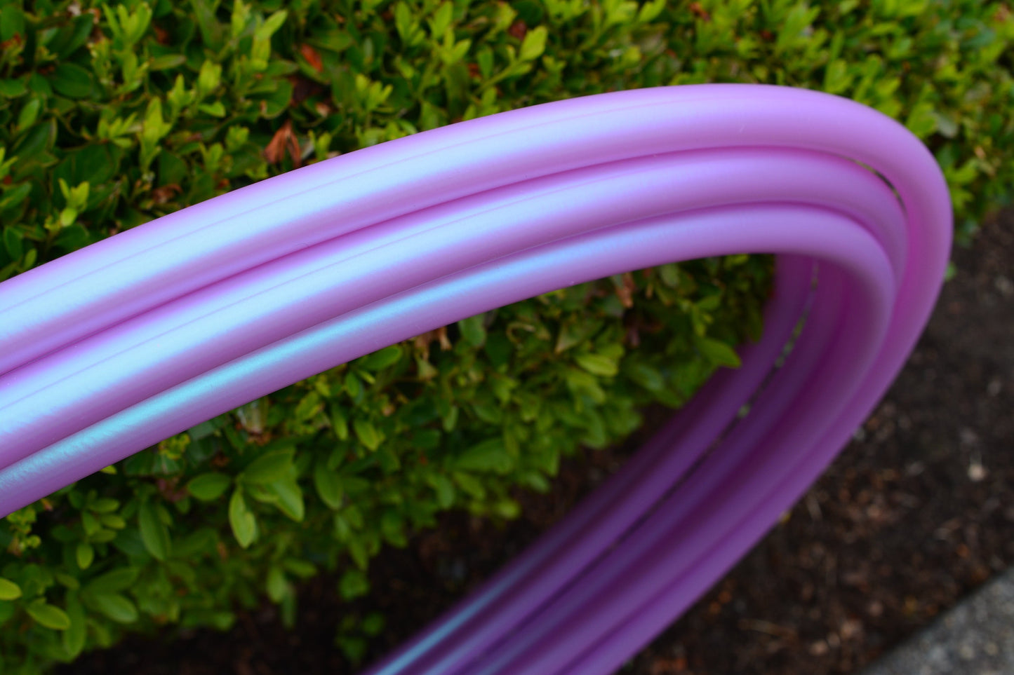3/4 Double Rainbow Color-Shift HDPE Hoops