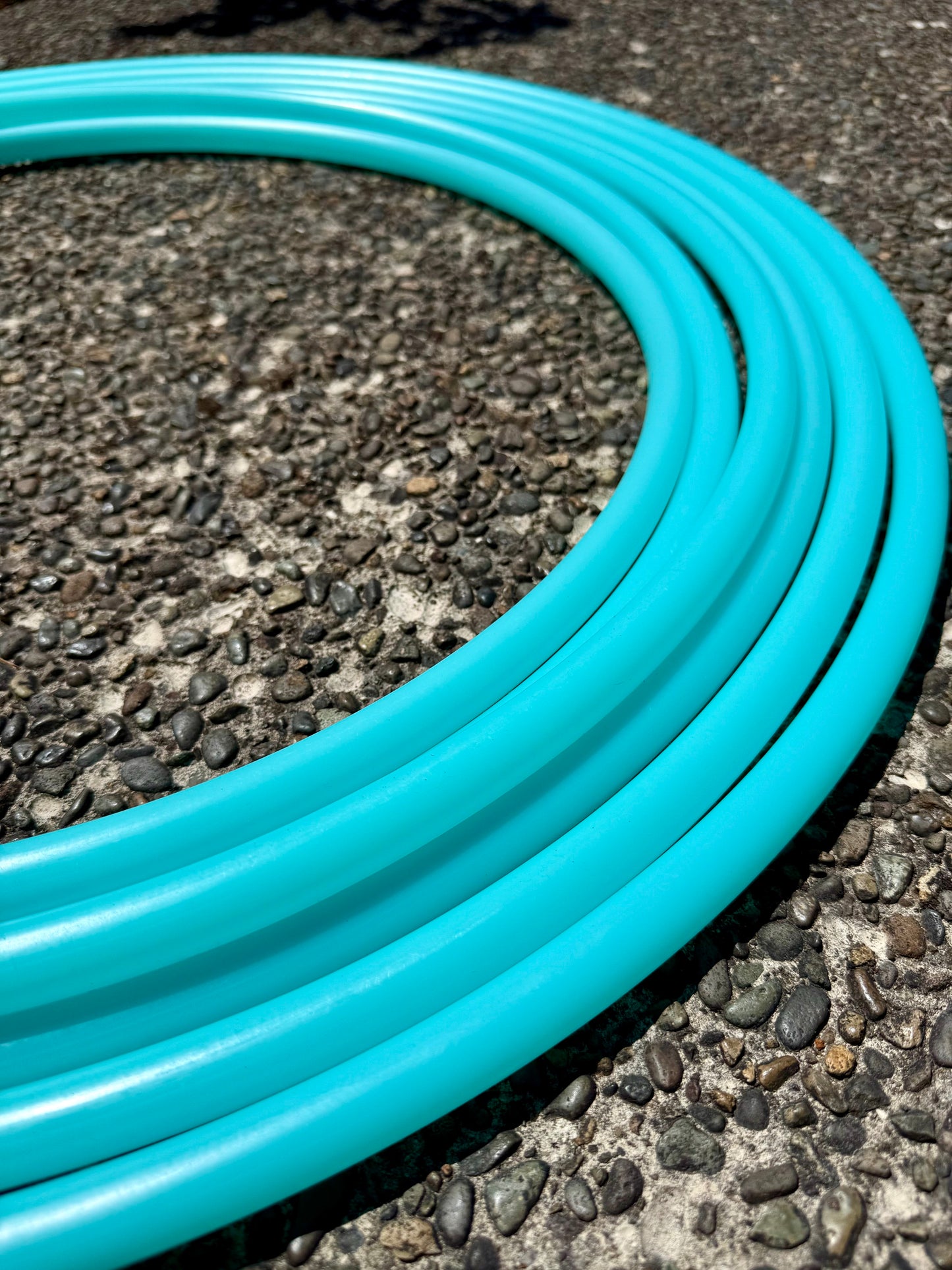 Aqua Seaglass 3/4" HDPE Hoops