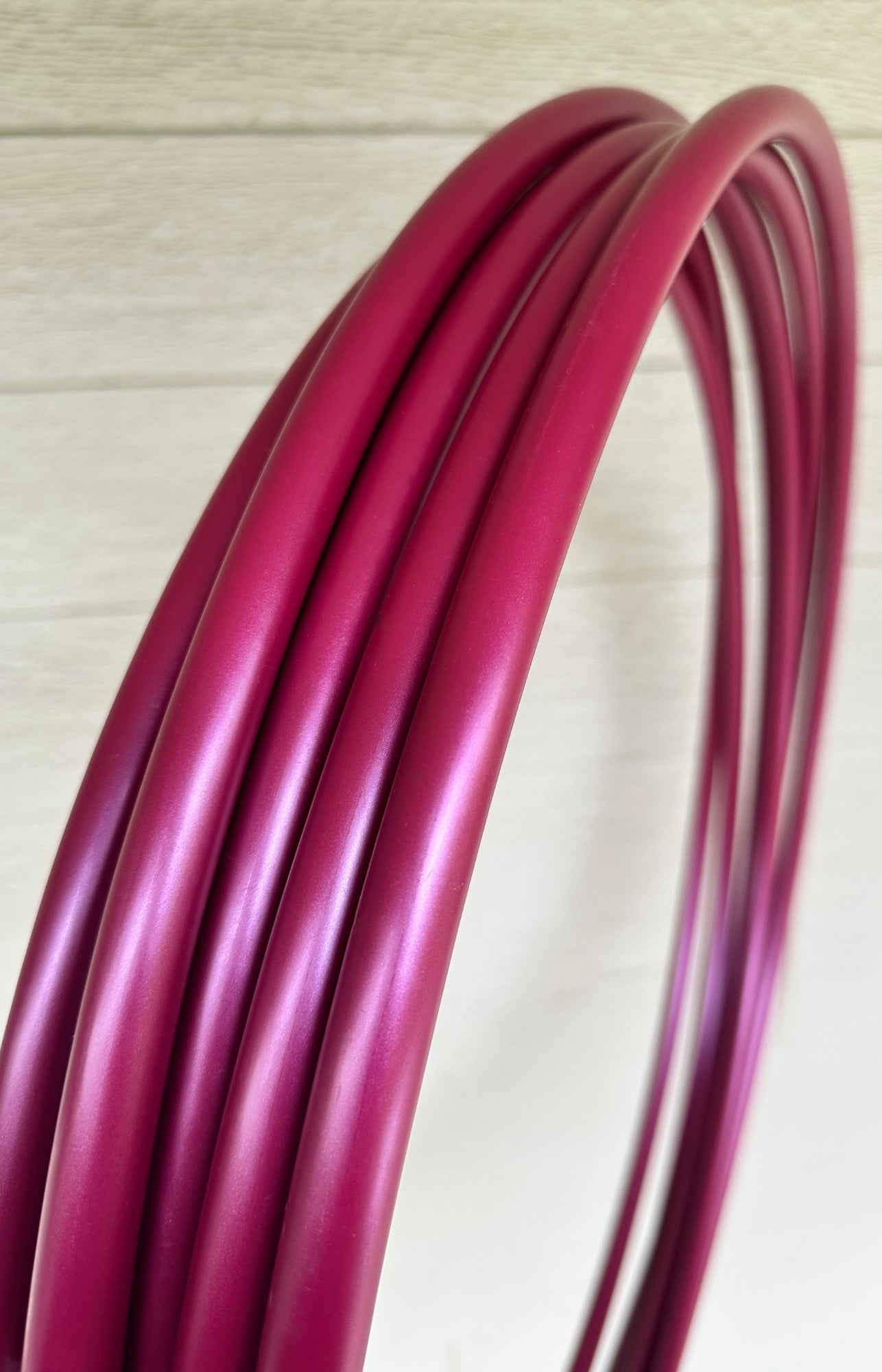 5/8 Black Cherry Colored Polypro Hoops