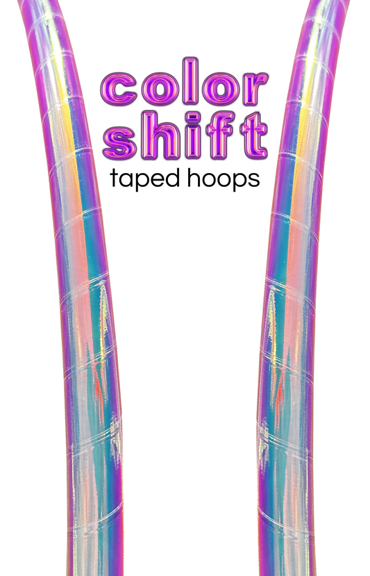 Color-Shift Performance Taped Hoops