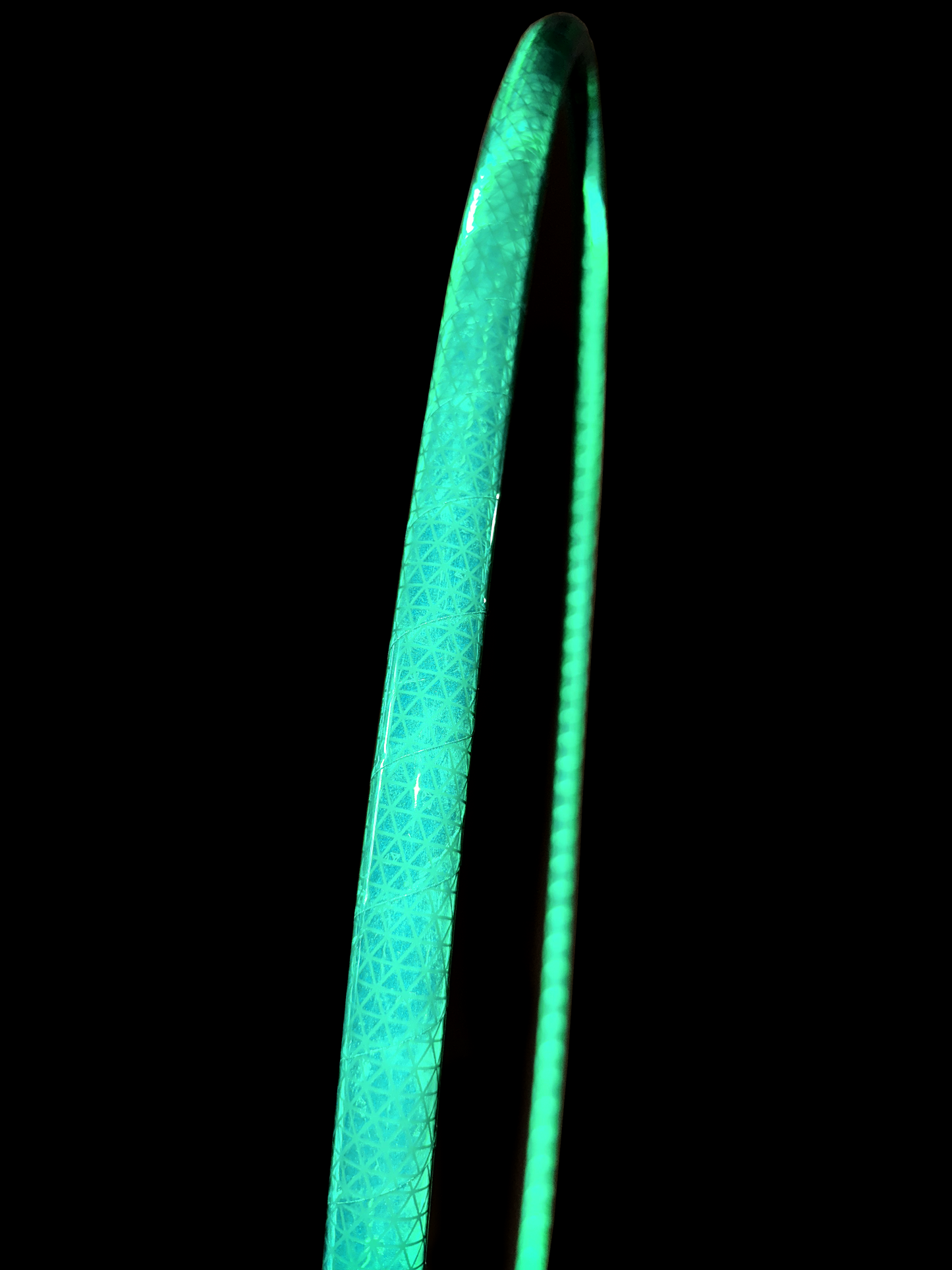 Green High Intensity Reflective Taped Hoops