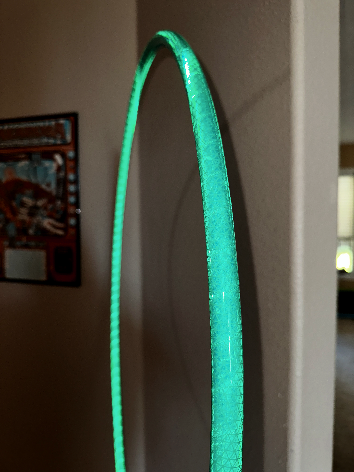 Green High Intensity Reflective Taped Hoops