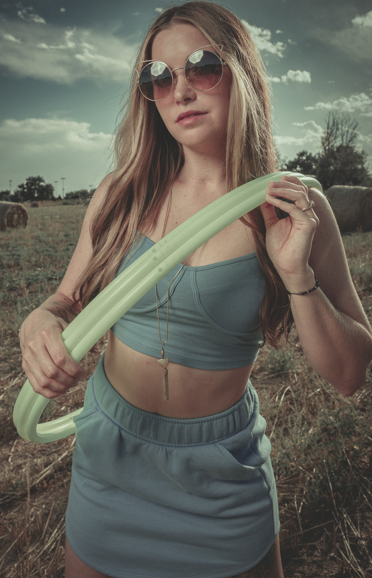 @KenzingtonHoopington Sectional Juggling Hoops | Made with Lightweight, Seamless EZ Clips & Ghost Rivets