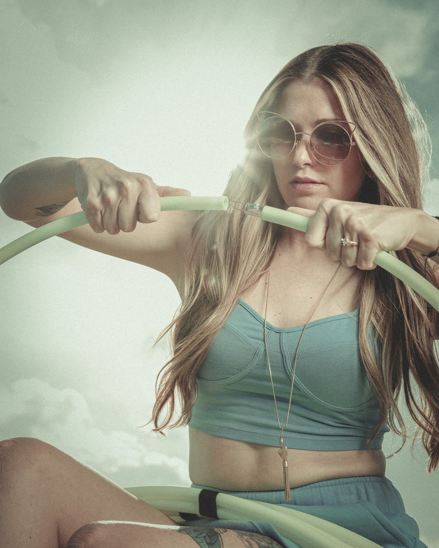 @KenzingtonHoopington Sectional Juggling Hoops | Made with Lightweight, Seamless EZ Clips & Ghost Rivets