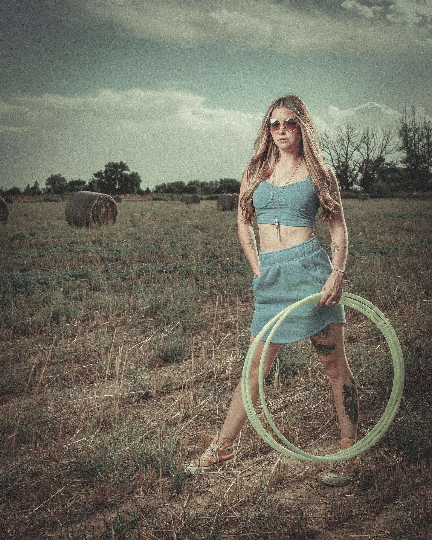 @KenzingtonHoopington Sectional Juggling Hoops | Made with Lightweight, Seamless EZ Clips & Ghost Rivets