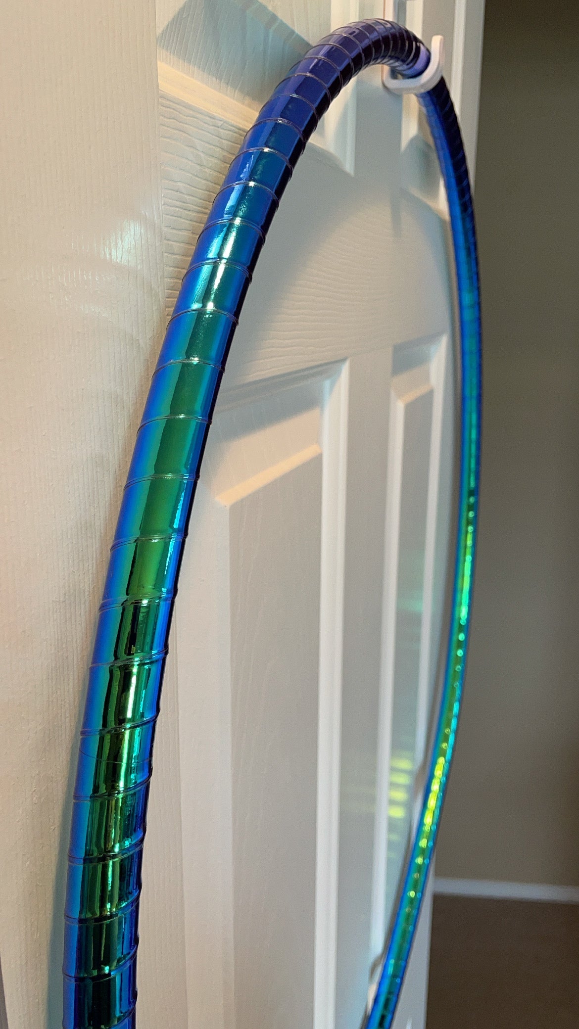 Blue Rubellite Color-Shift Reflective Taped Hoops