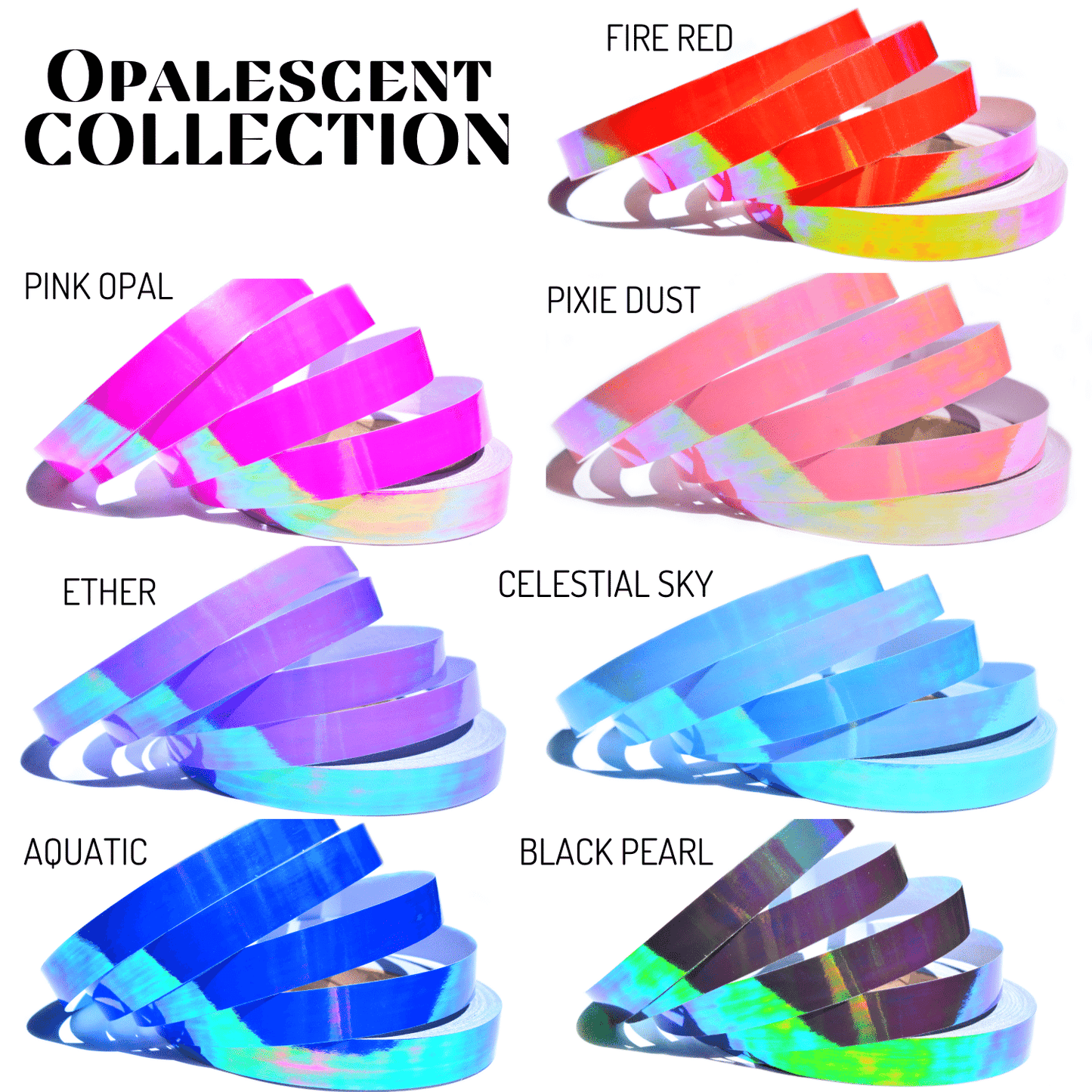 Opalescent Performance Taped Hoops