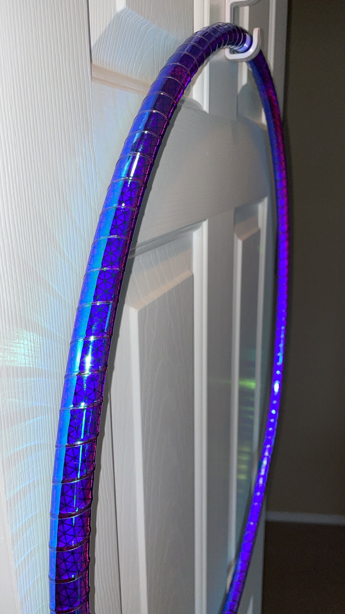 Blue Rubellite Color-Shift Reflective Taped Hoops