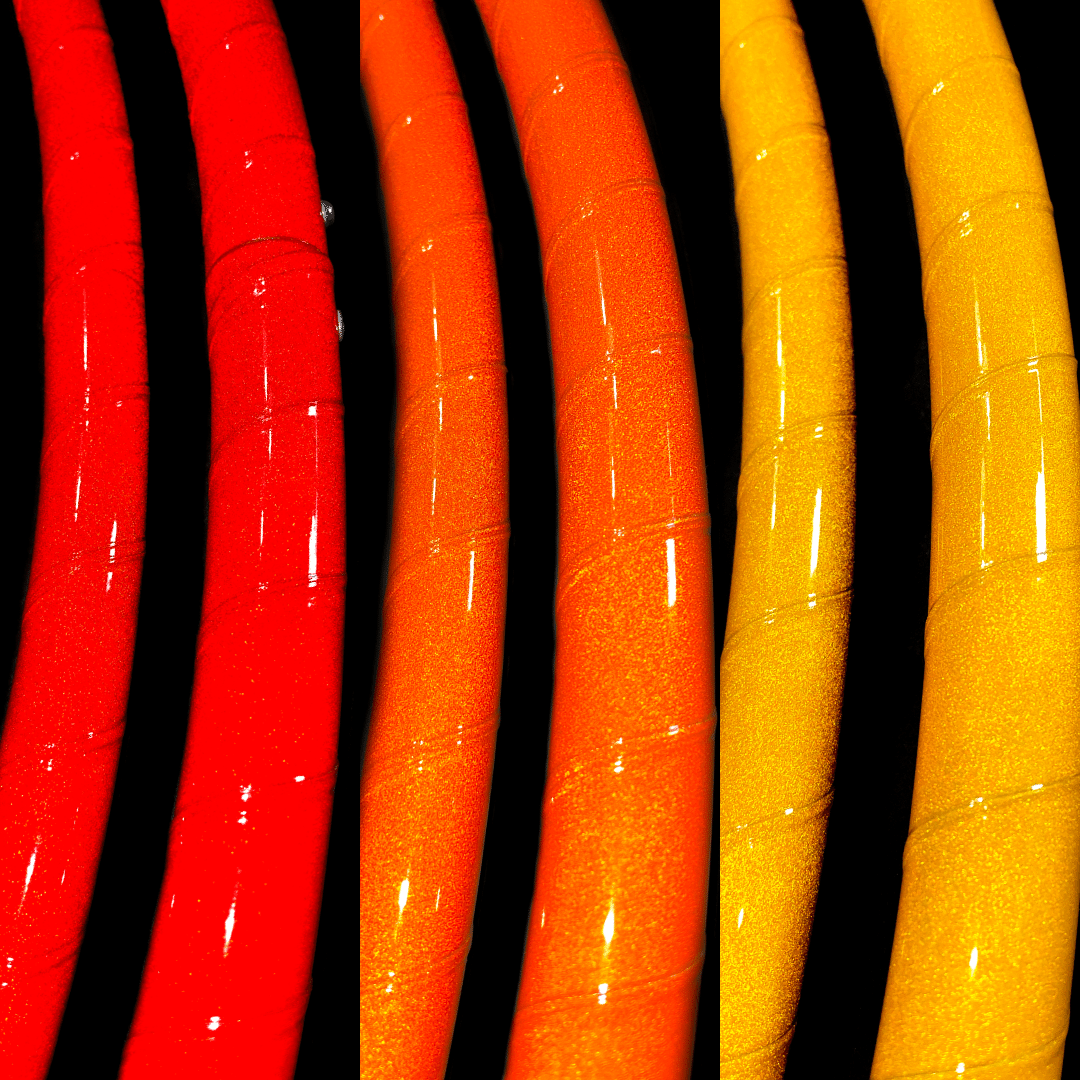 Scotchlite Colored Reflective Taped Hoops