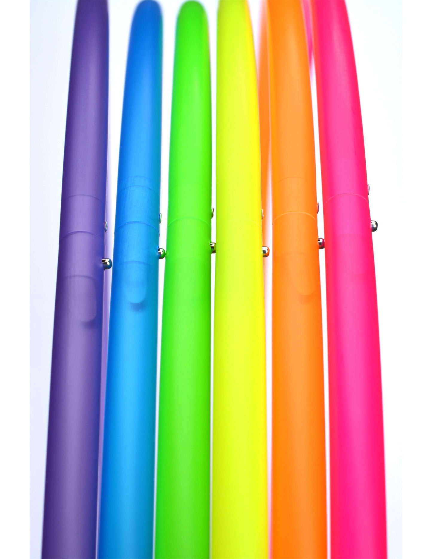 3/4 UV Yellow Colored Polypro Hoops
