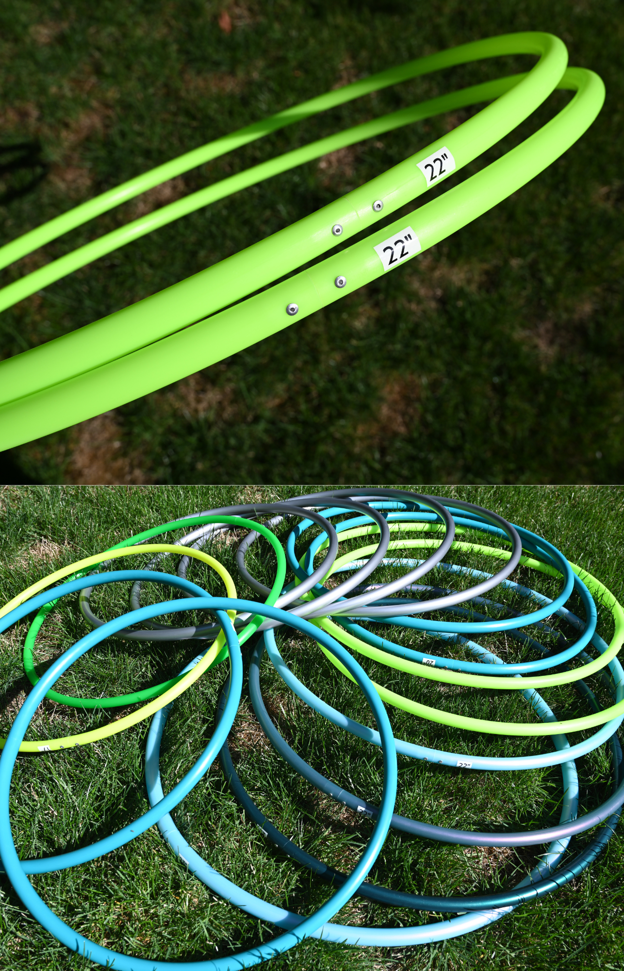 Ready to Ship Mini Hoop Lot ~ 18"-23" inch Polypro Variety