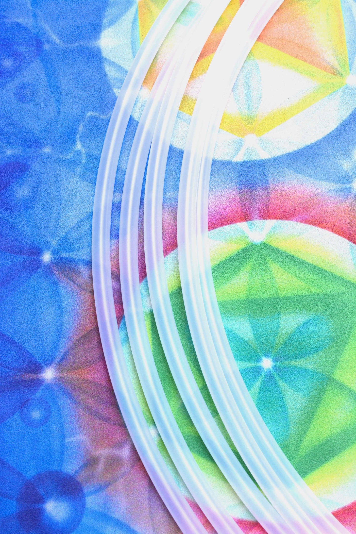 3/4 Natural Clear Polypro Hoops