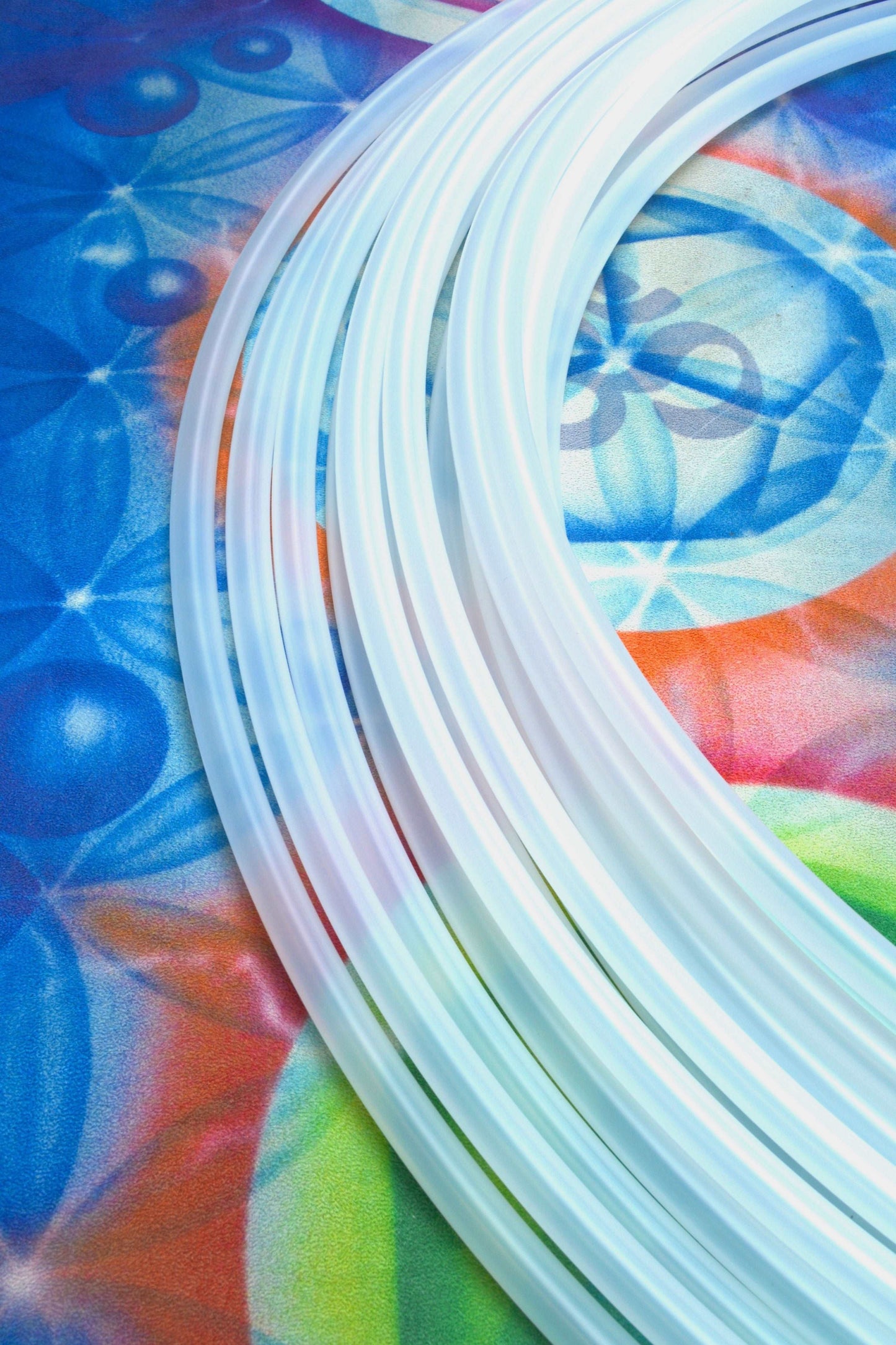 3/4 Natural Clear Polypro Hoops