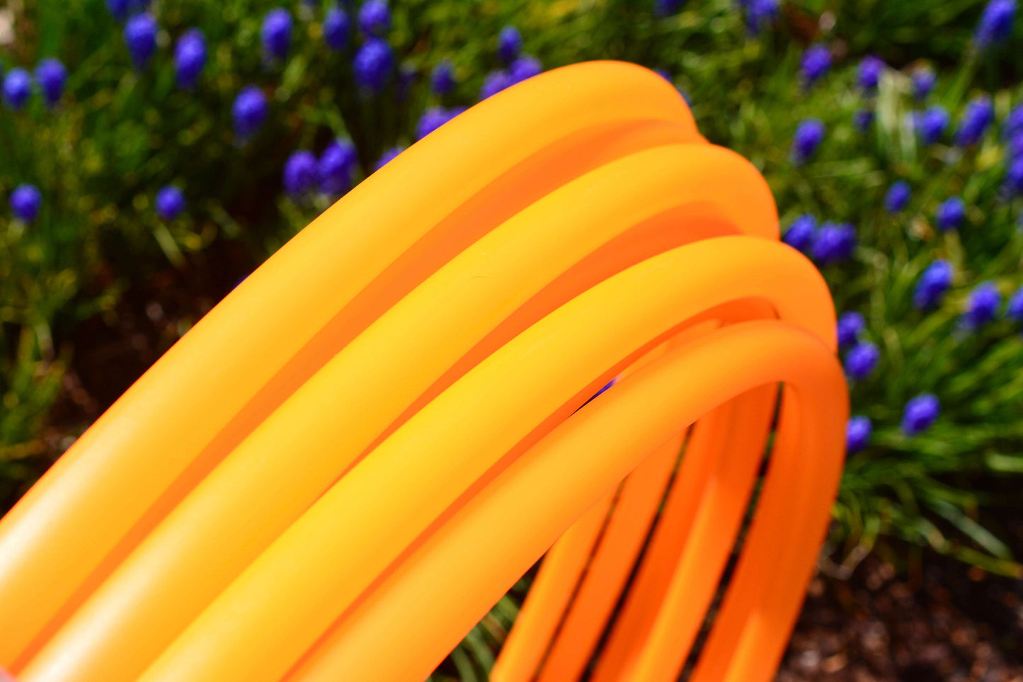 11/16 UV Orange Colored Polypro Hoops