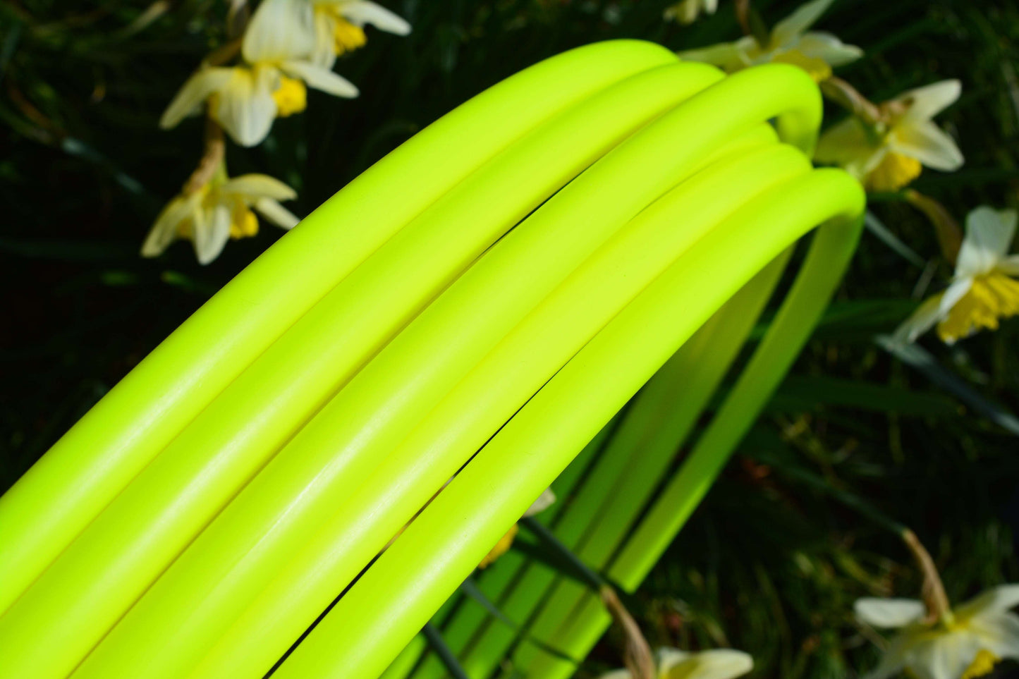 11/16 UV Yellow Colored Polypro Hoops