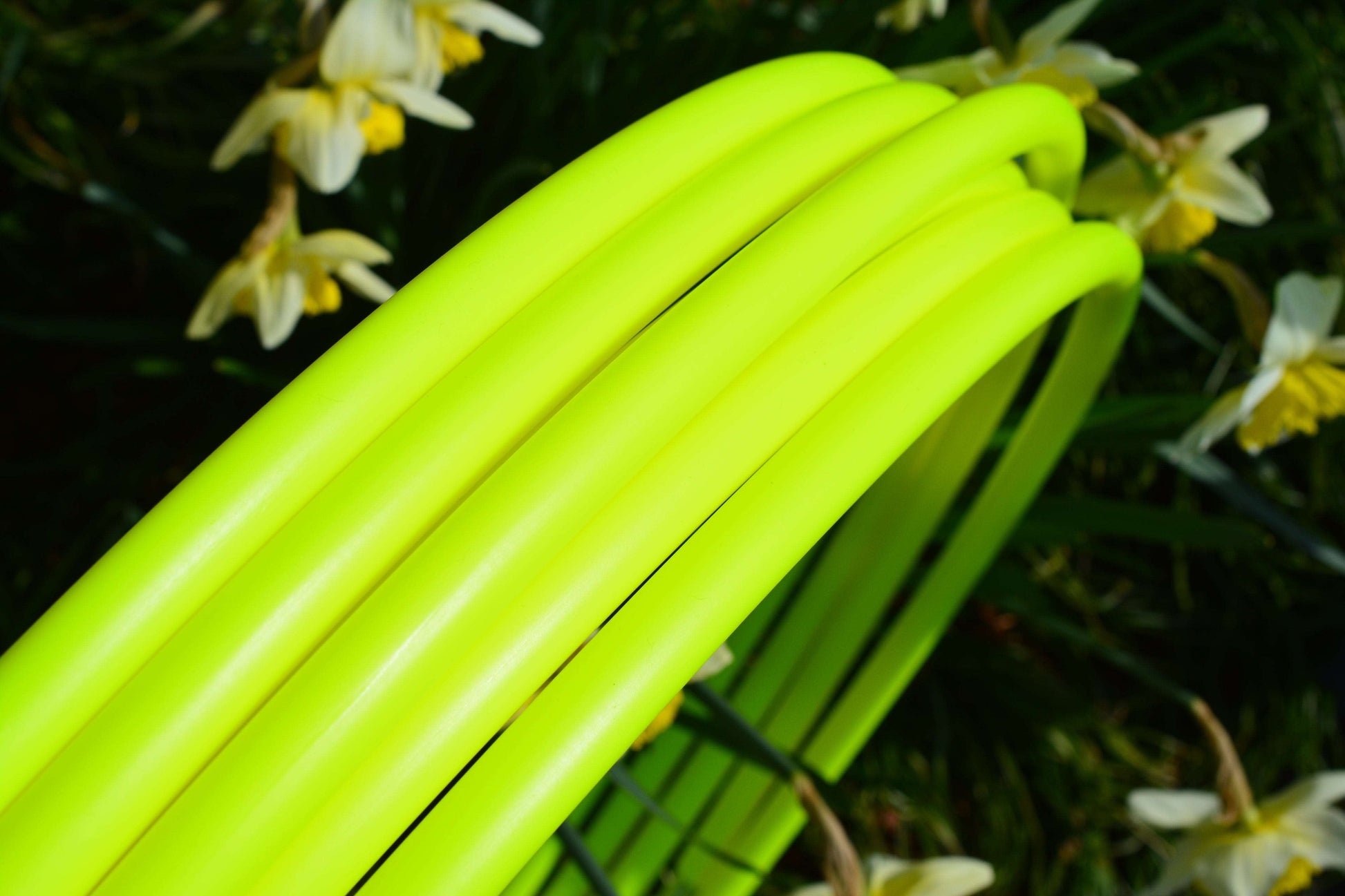11/16 UV Yellow Colored Polypro Hoops