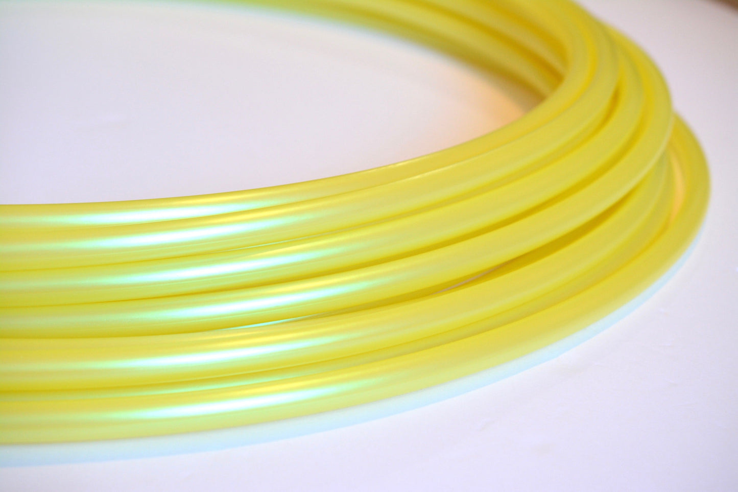 5/8 Lemon Lime Color-Shift Colored Polypro Hoops