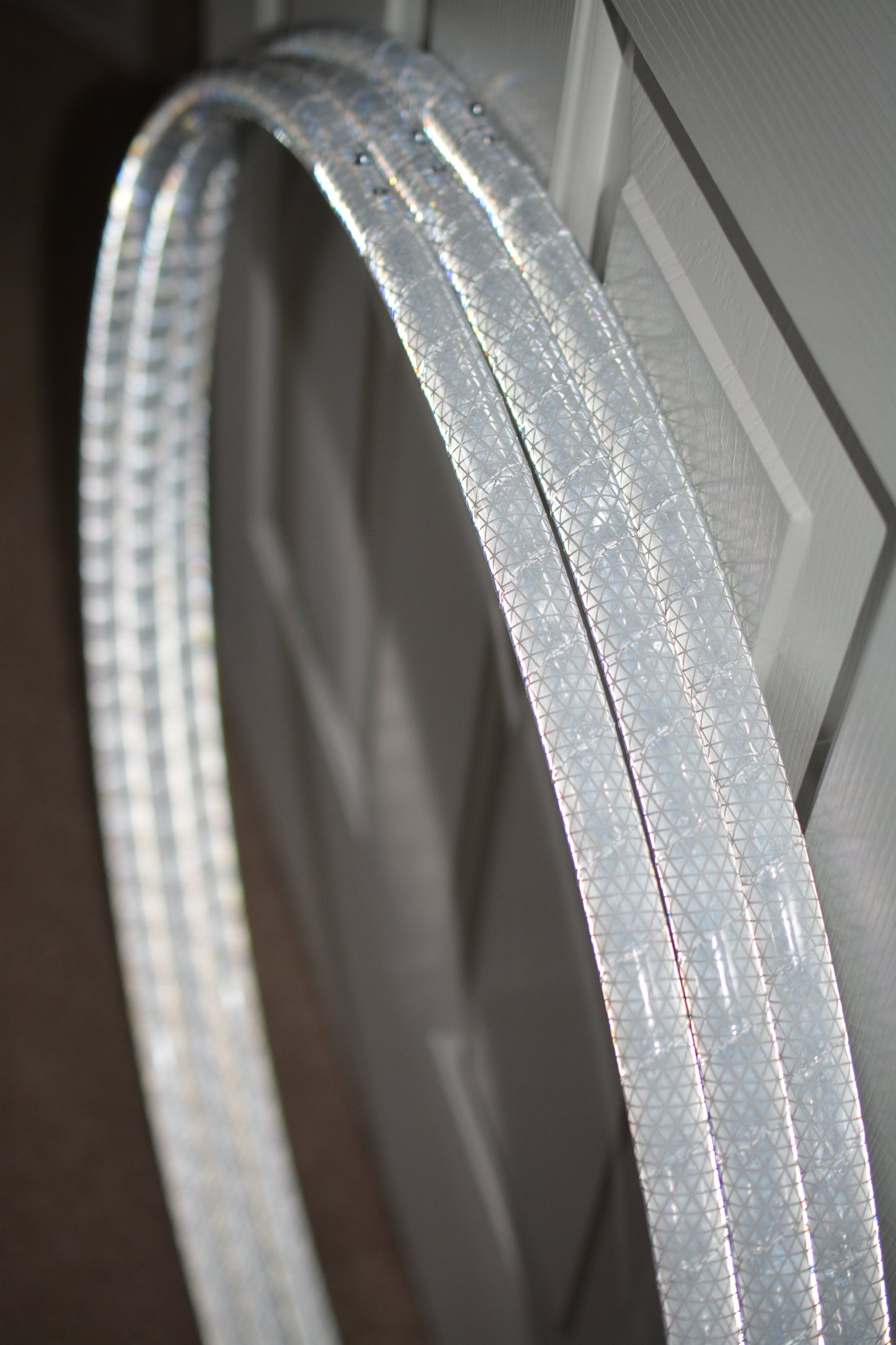 Silver High Intensity Reflective Taped Hoops