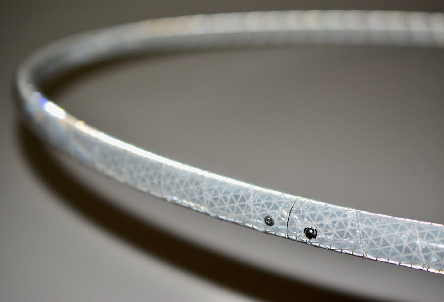 Silver High Intensity Reflective Taped Hoops