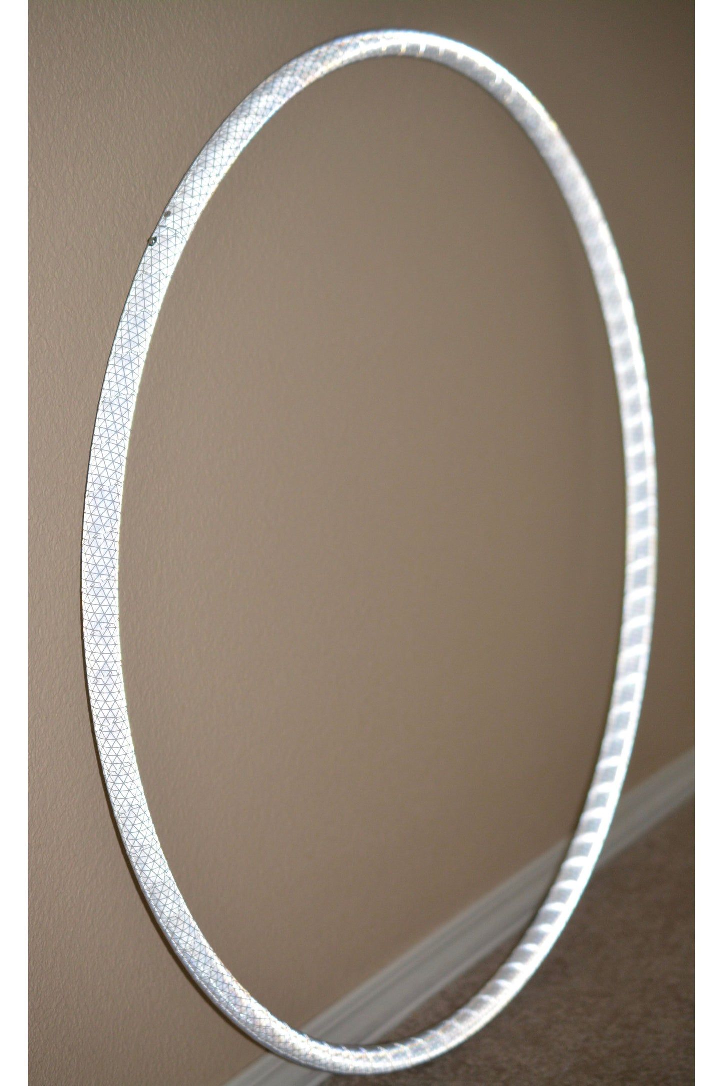 Silver High Intensity Reflective Taped Hoops