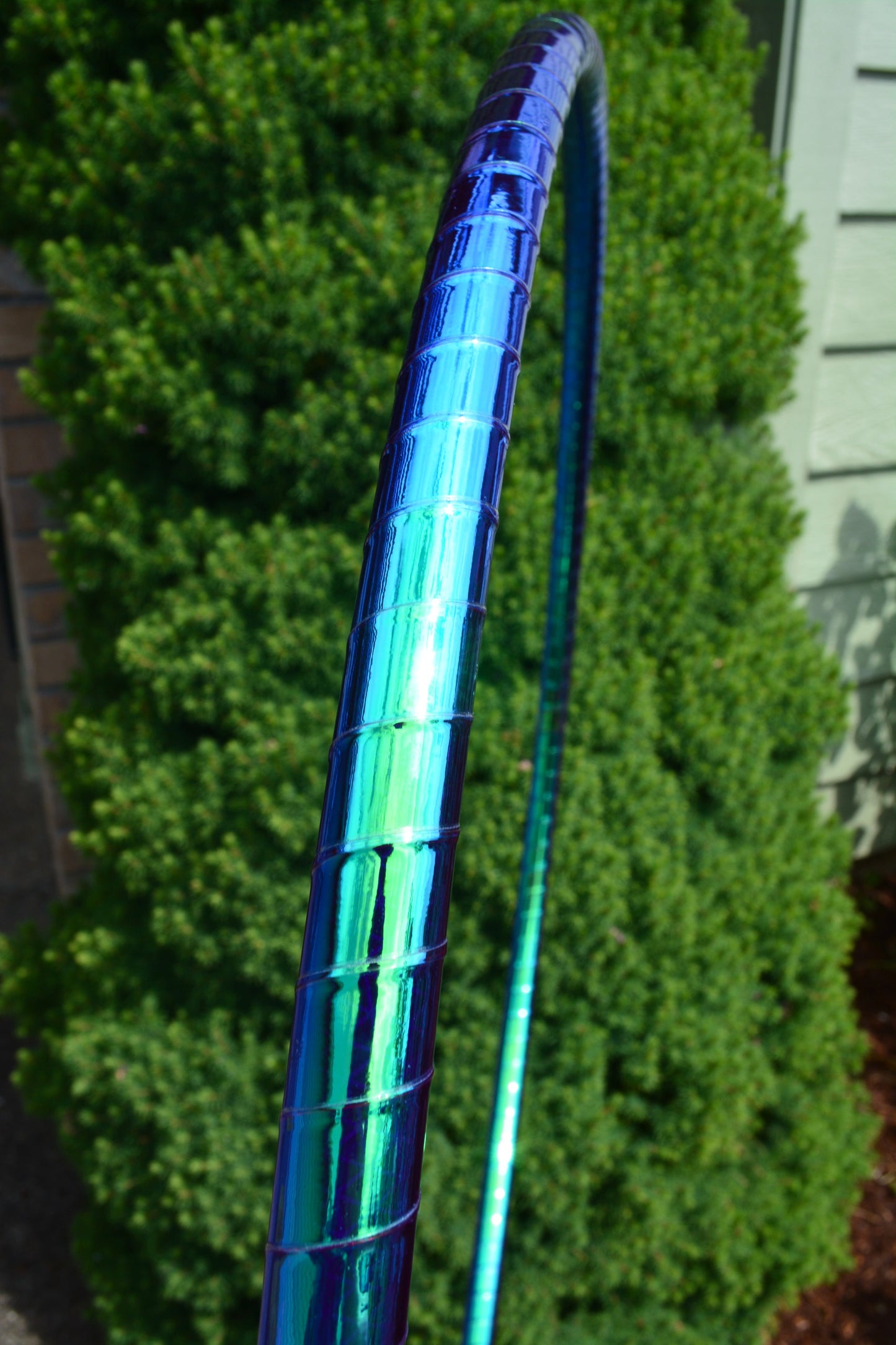 Blue Rubellite Color-Shift Reflective Taped Hoops
