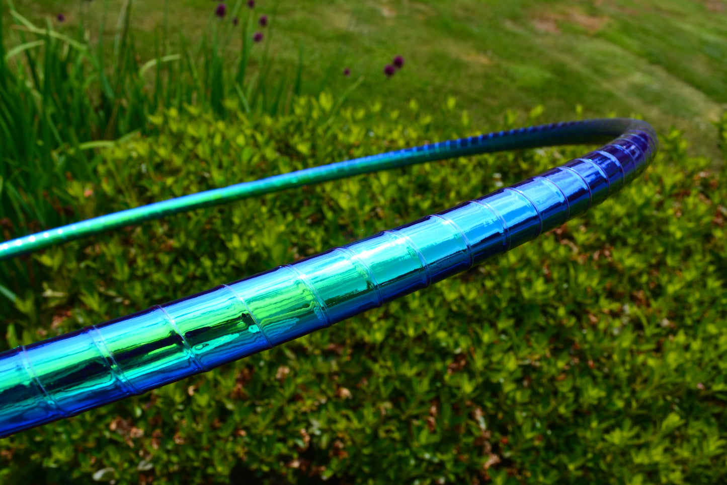 Blue Rubellite Color-Shift Reflective Taped Hoops