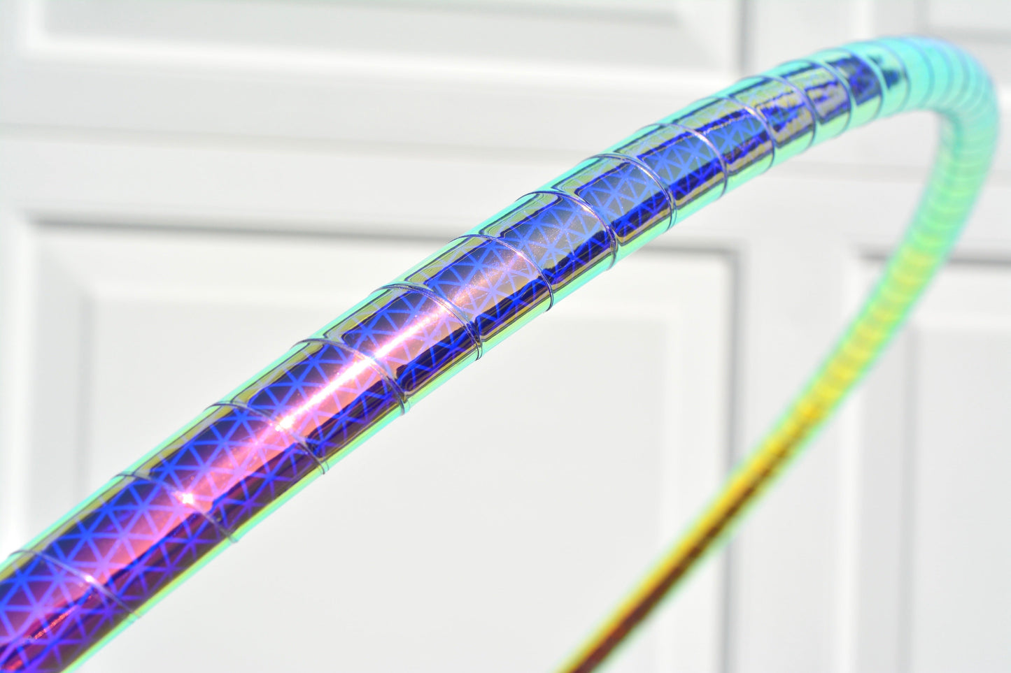 Moonbeam Color-Shift Reflective Taped Hoops