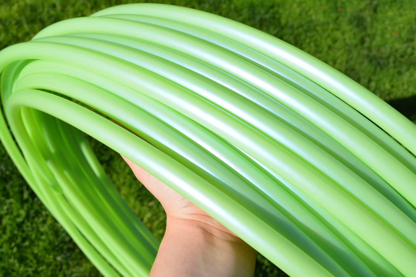 5/8 Green Cactus Color-Shift Colored Polypro Hoops