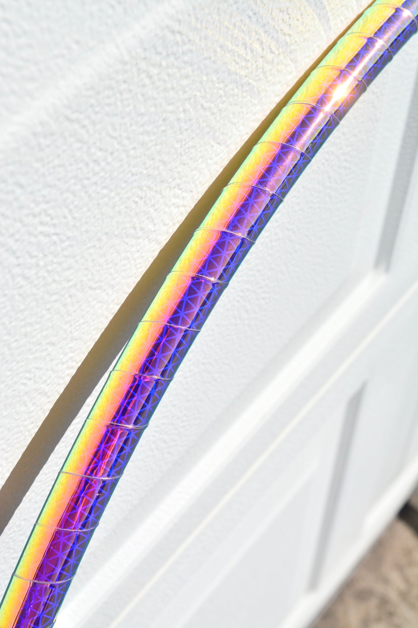 Moonbeam Color-Shift Reflective Taped Hoops