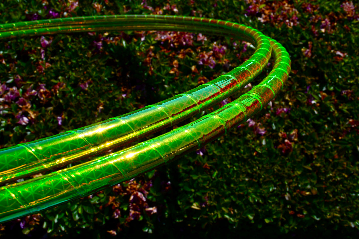 UV Gold Firefly Reflective Taped Hoops