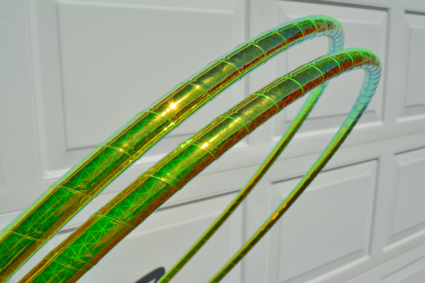 UV Gold Firefly Reflective Taped Hoops
