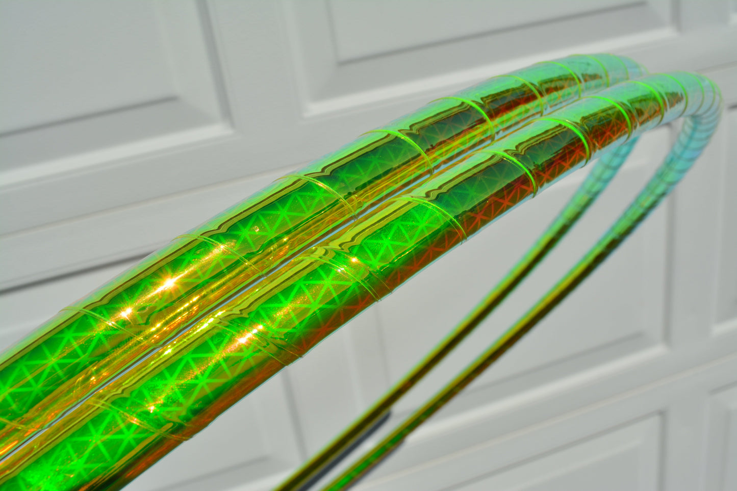 UV Gold Firefly Reflective Taped Hoops