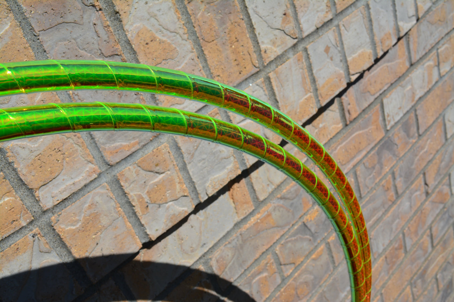 UV Gold Firefly Reflective Taped Hoops