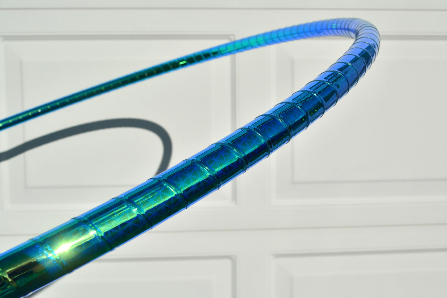Blue Lagoon Color-Shift Reflective Taped Performance Hoops