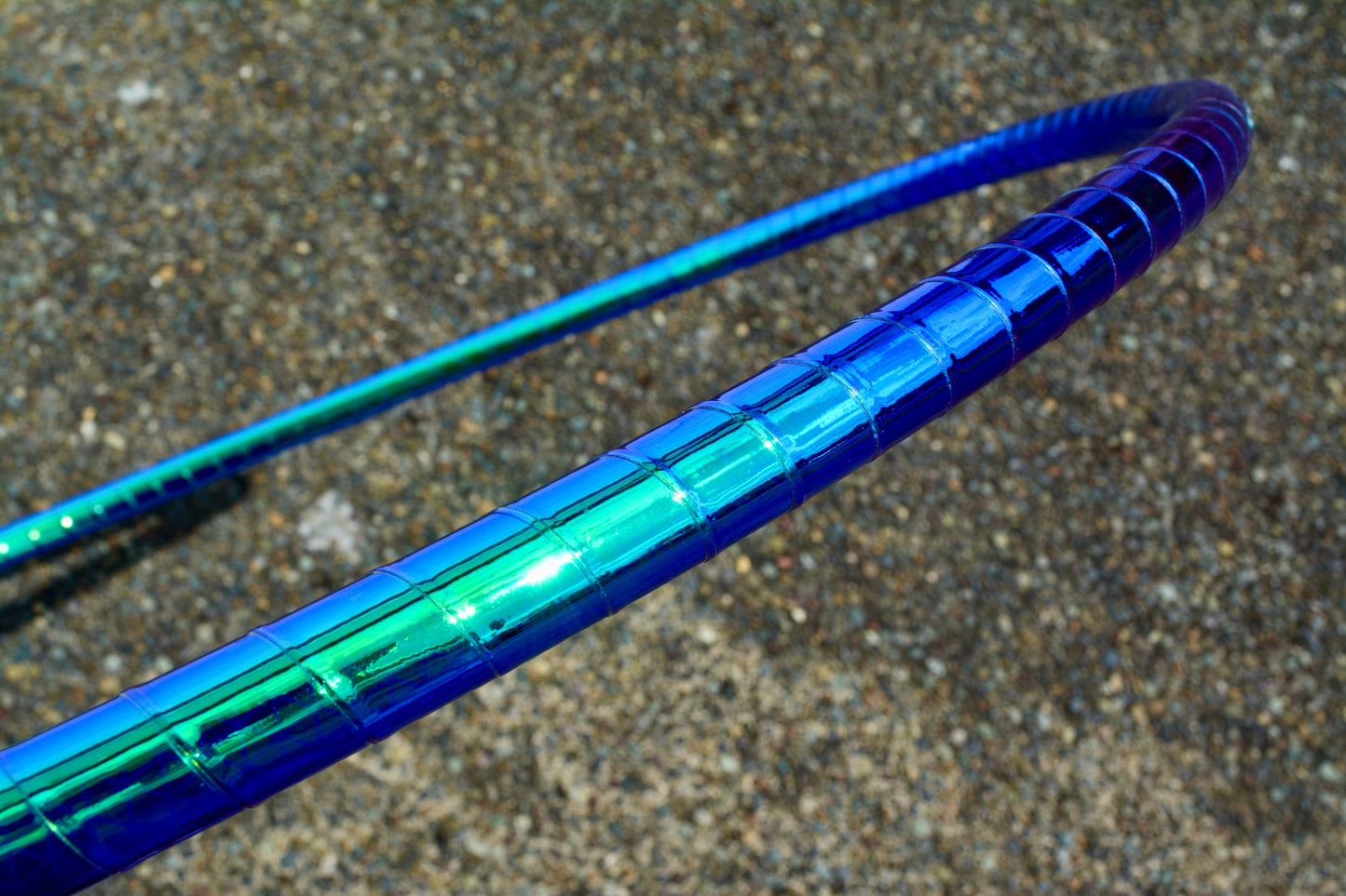 Blue Rubellite Color-Shift Reflective Taped Hoops