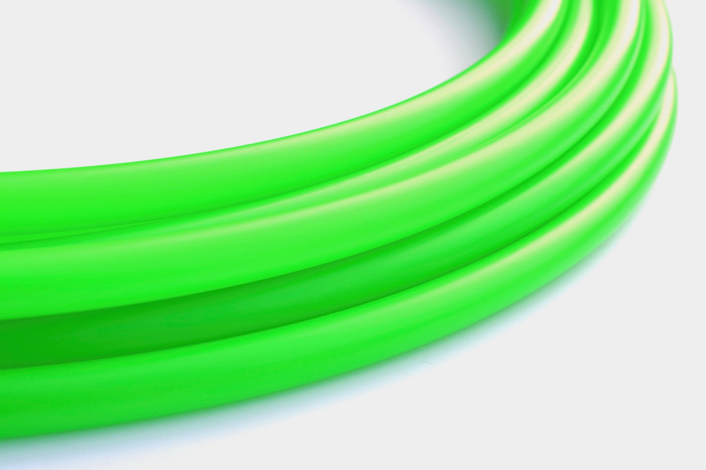 3/4 UV Green Colored Polypro Hoops