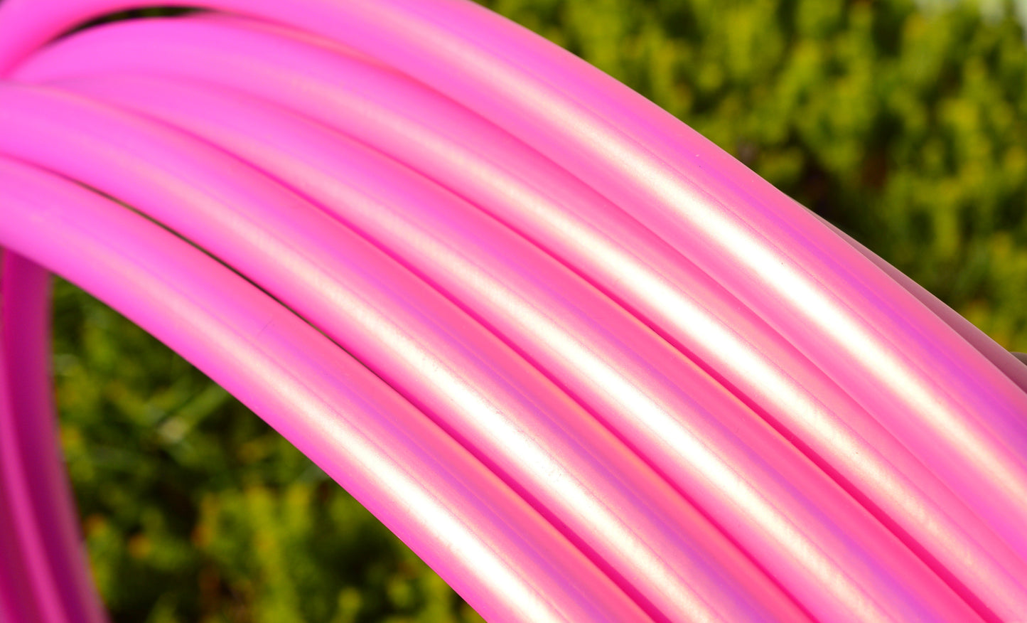 5/8 Rose Gold Color-Shift Colored Polypro Hoops