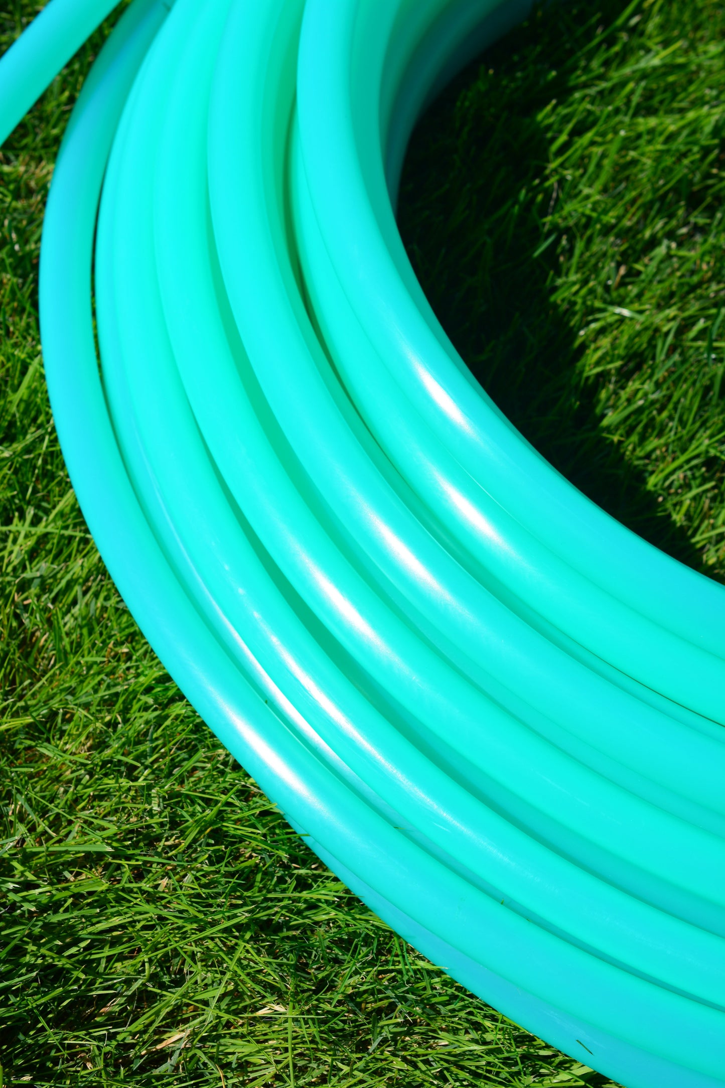 *sold out* 5/8 UV Green Calcite Polypro Hoops