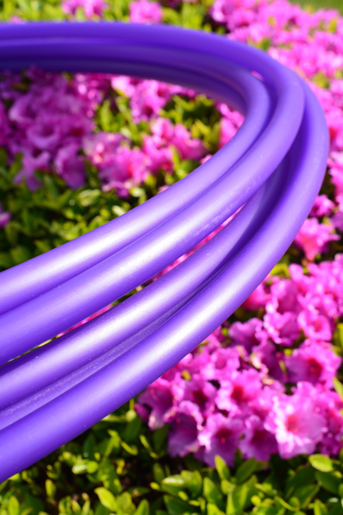 5/8 UV Purple Colored Polypro Hoops
