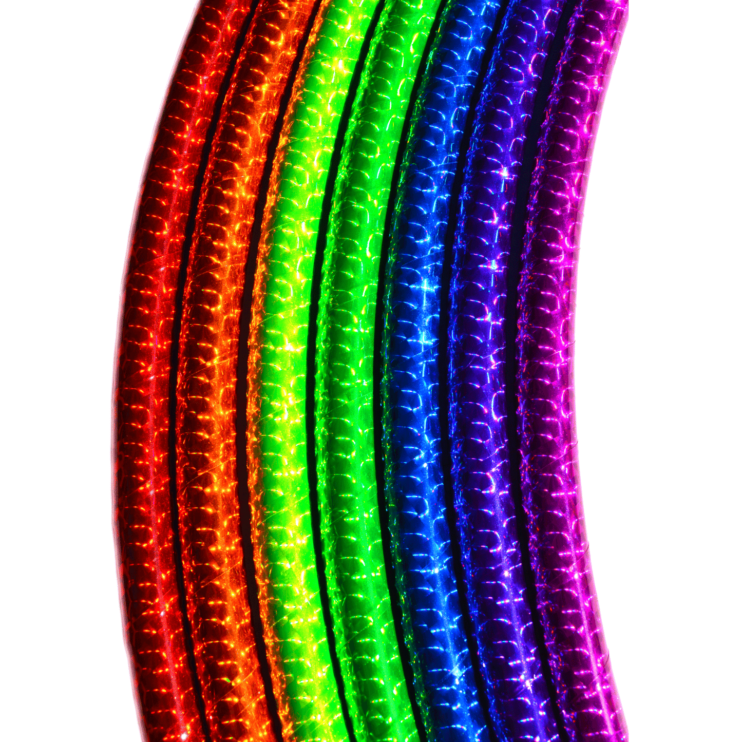 Metallic Prism Performance Taped Hoops