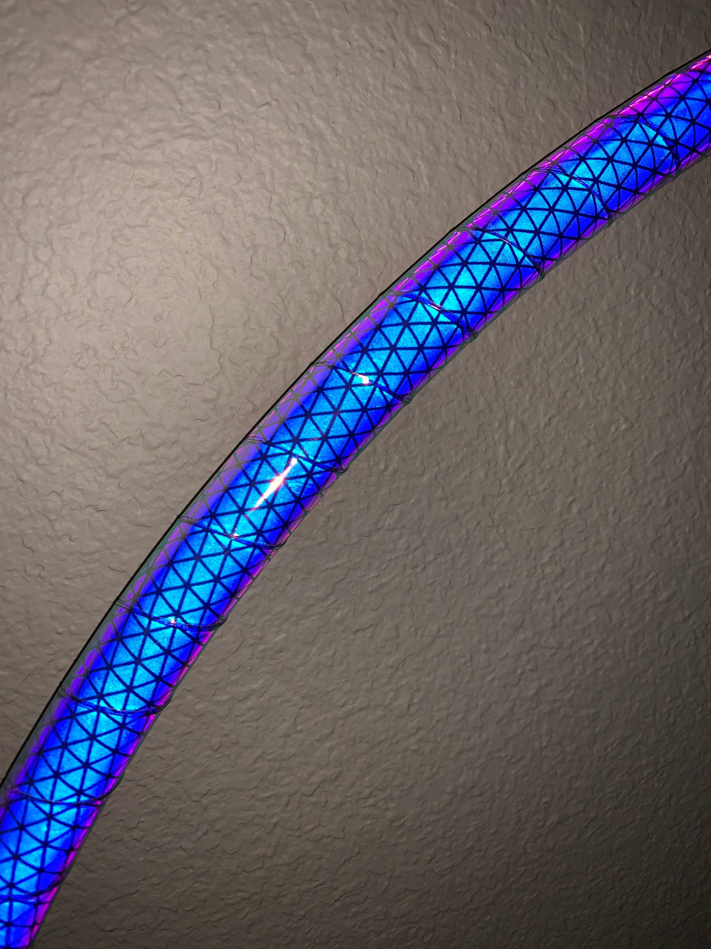 Moonbeam Color-Shift Reflective Taped Hoops
