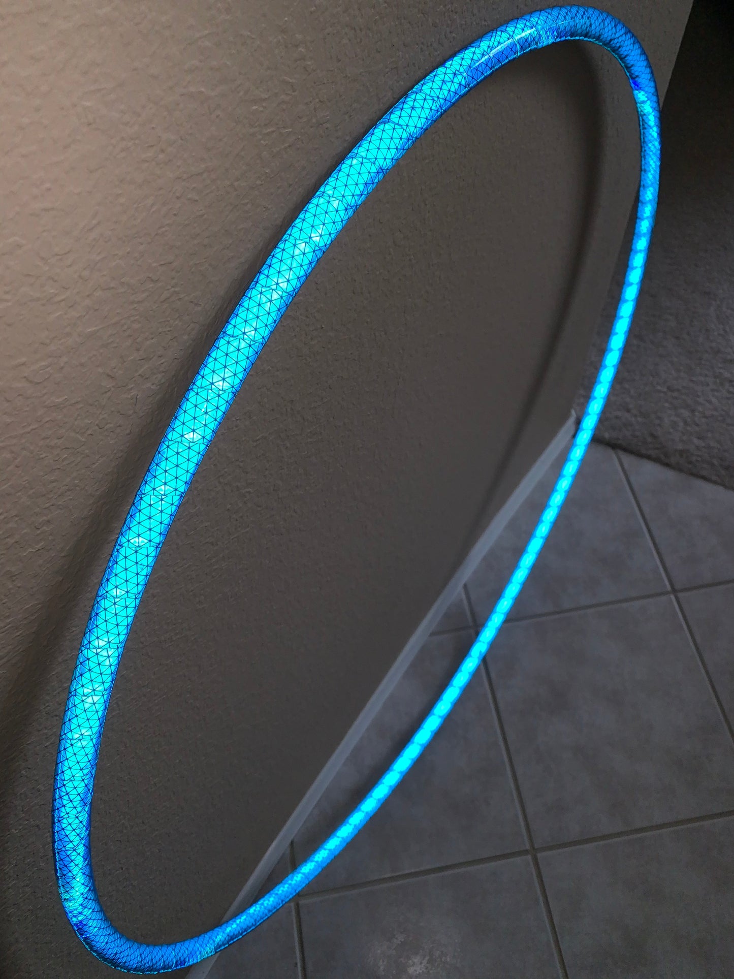 Blue High Intensity Reflective Taped Performance Hoops