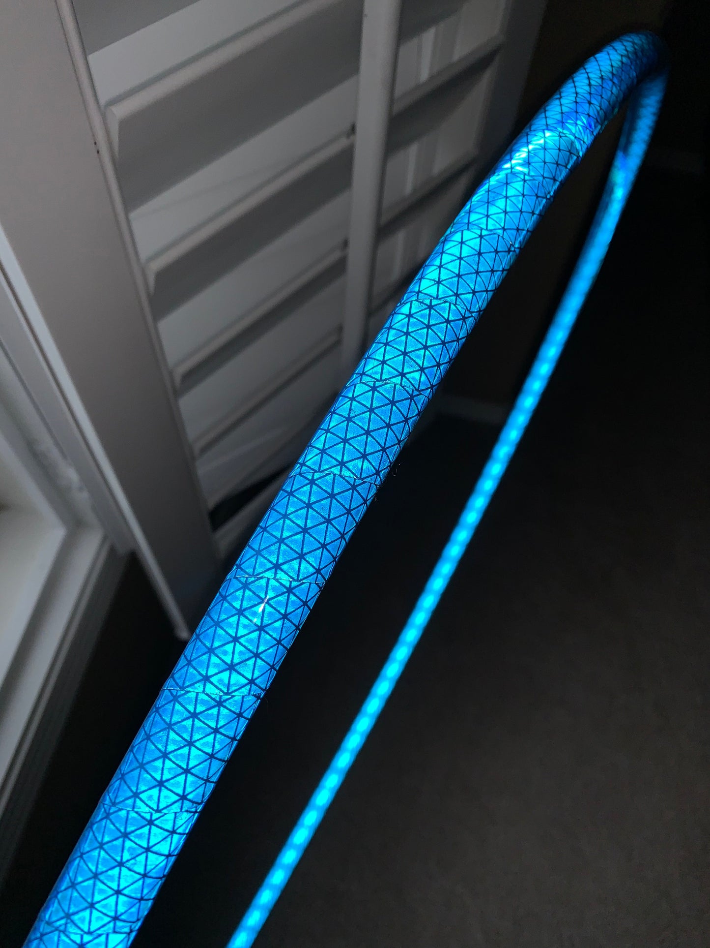 Blue High Intensity Reflective Taped Performance Hoops