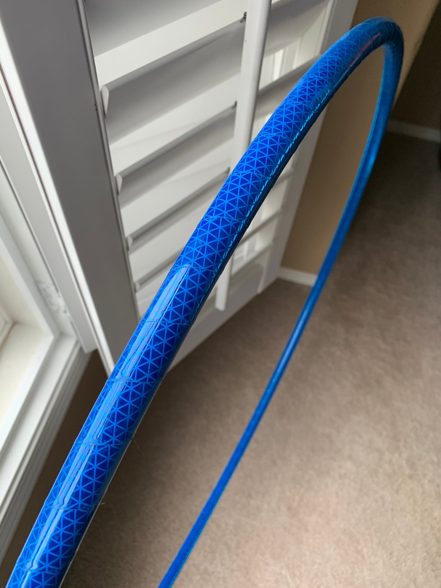 Blue High Intensity Reflective Taped Performance Hoops