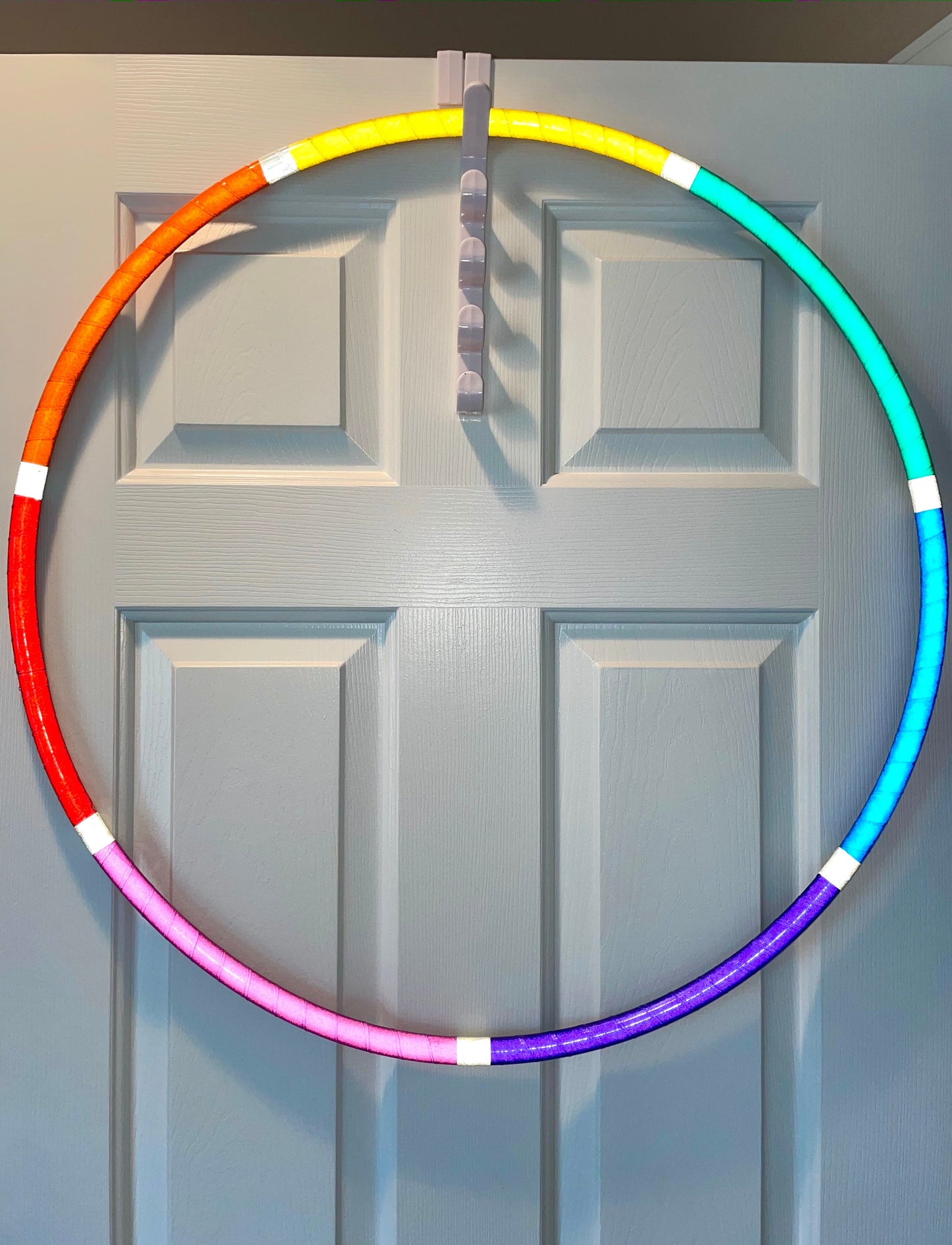 Rainbow Melt Reflective Rainbow Taped Hoops