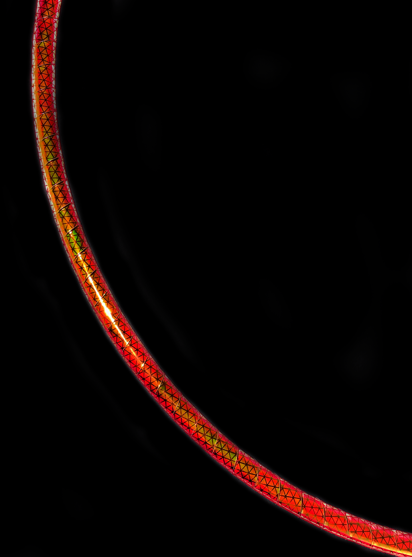 Solar Storm Color-Shift Reflective Taped Hoops