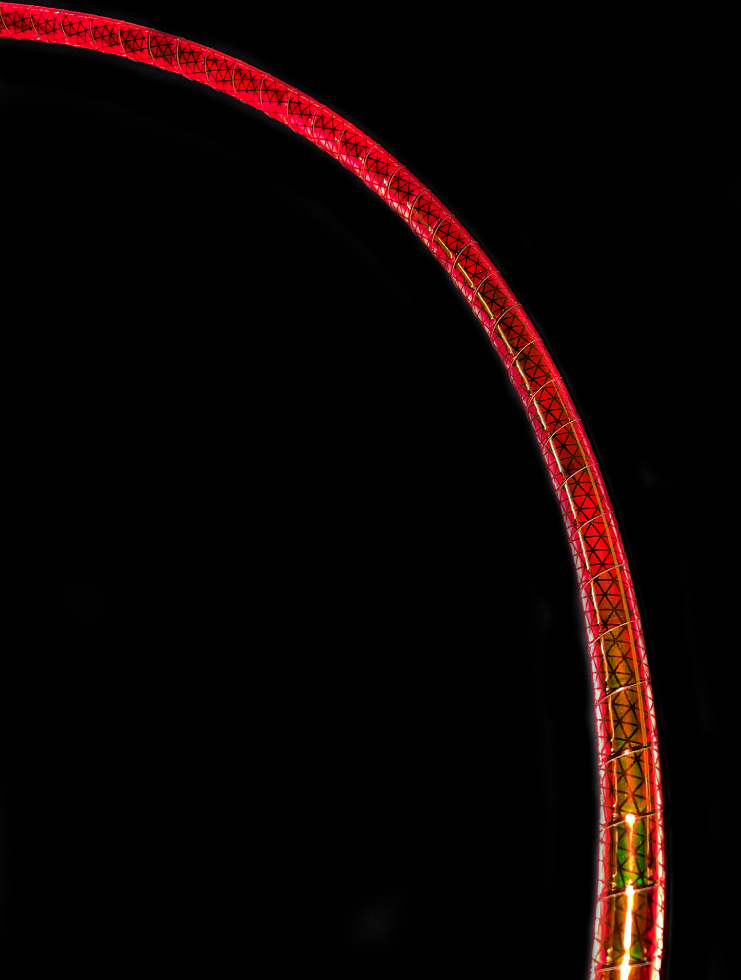 Solar Storm Color-Shift Reflective Taped Hoops